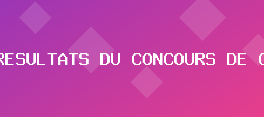 Résultats du concours de construction